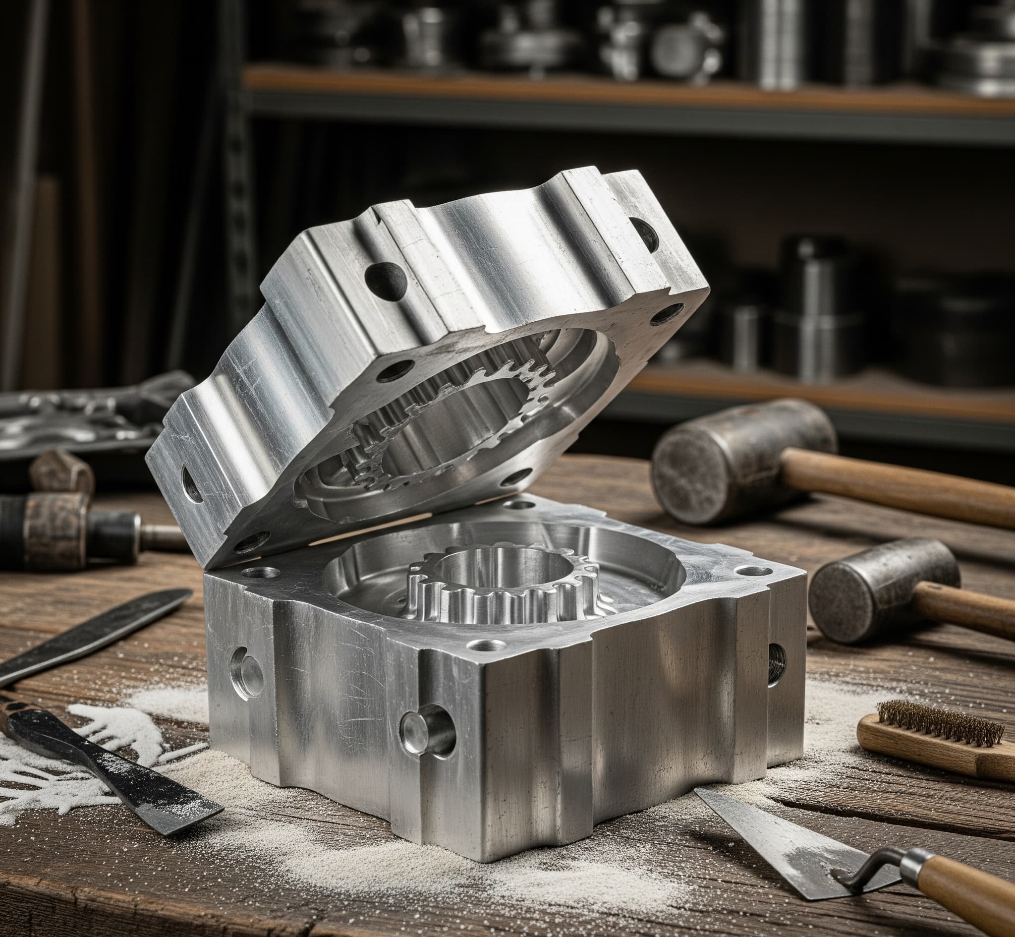 Sản Xuất Đúc Khuôn Nhôm – Giải Pháp Sản Xuất Chính Xác, Bền Đẹp & Hiệu Quả